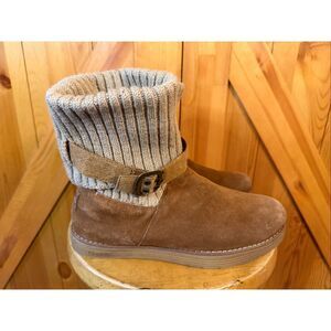 Skechers Brown and Tan Winter Boots